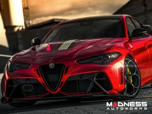 Alfa Romeo Giulia Hood - Carbon Fiber - Extreme Style Alfa Romeo Giulia Hood - Carbon Fiber - Extreme Style